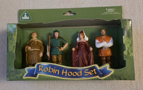 Robin hood figure set rare - hood, 4