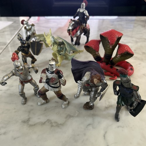 Elc medieval knights - knights, dragon